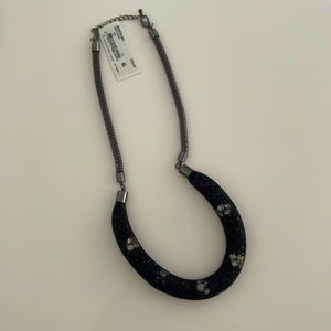 Mesh beaded necklace